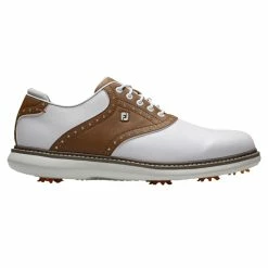 FootJoy Men's Traditions Golf Shoes 80 FootJoy Men's Traditions Golf Shoes -Shoes Sales Shop footjoy traditions golf shoes white brown gray 01 18490.1668608794