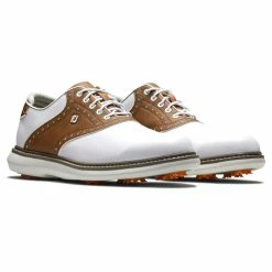 FootJoy Men's Traditions Golf Shoes 84 FootJoy Men's Traditions Golf Shoes -Shoes Sales Shop footjoy traditions golf shoes white brown gray 05 07860.1668608813
