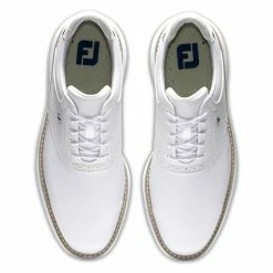 FootJoy Men's Traditions Golf Shoes 70 FootJoy Men's Traditions Golf Shoes -Shoes Sales Shop footjoy traditions golf shoes white gray 03 77082.1668608825