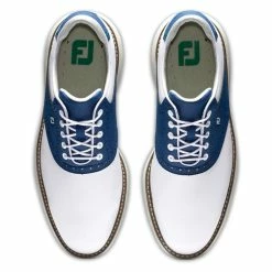 FootJoy Men's Traditions Golf Shoes 58 FootJoy Men's Traditions Golf Shoes -Shoes Sales Shop footjoy traditions golf shoes white navy gray 03 29077.1669393223