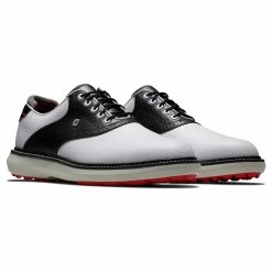 FootJoy Men's Traditions Spikeless Golf Shoes 24 FootJoy Men's Traditions Spikeless Golf Shoes -Shoes Sales Shop footjoy traditions spikeless golf shoes white black 05 00372.1678140731