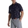 FootJoy Tropic Golf Print Lisle Self Collar Polo 2 FootJoy Tropic Golf Print Lisle Self Collar Polo -Shoes Sales Shop footjoy tropic golf print lisle self collar polo navy white 01 68834.1673900119