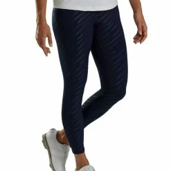 FootJoy Women's Embossed Legging 11 FootJoy Women's Embossed Legging -Shoes Sales Shop footjoy womens embossed legging navy 02 73533.1678206779
