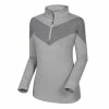 FootJoy Women's Engineered Jersey Half-Zip 2 FootJoy Women's Engineered Jersey Half-Zip -Shoes Sales Shop footjoy womens engineered jersey half zip heather grey 01 17278.1633109602