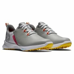 FootJoy Women's FJ Fuel Golf Shoes 24 FootJoy Women's FJ Fuel Golf Shoes -Shoes Sales Shop footjoy womens fj fuel golf shoes gray white yellow 05 57536.1642000147