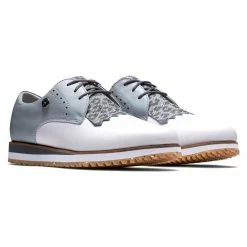 FootJoy Women's FJ Sport Retro Golf Shoes - Previous Season Style 96 FootJoy Women's FJ Sport Retro Golf Shoes - Previous Season Style -Shoes Sales Shop footjoy womens fj sport retro golf shoes white light gray charcoal 05 20255.1657651449