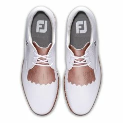 FootJoy Women's FJ Sport Retro Golf Shoes - Previous Season Style 82 FootJoy Women's FJ Sport Retro Golf Shoes - Previous Season Style -Shoes Sales Shop footjoy womens fj sport retro golf shoes white pink 03 48391.1657651449