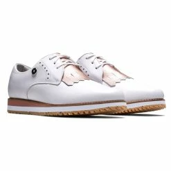 FootJoy Women's FJ Sport Retro Golf Shoes - Previous Season Style 84 FootJoy Women's FJ Sport Retro Golf Shoes - Previous Season Style -Shoes Sales Shop footjoy womens fj sport retro golf shoes white pink 05 17688.1657651449