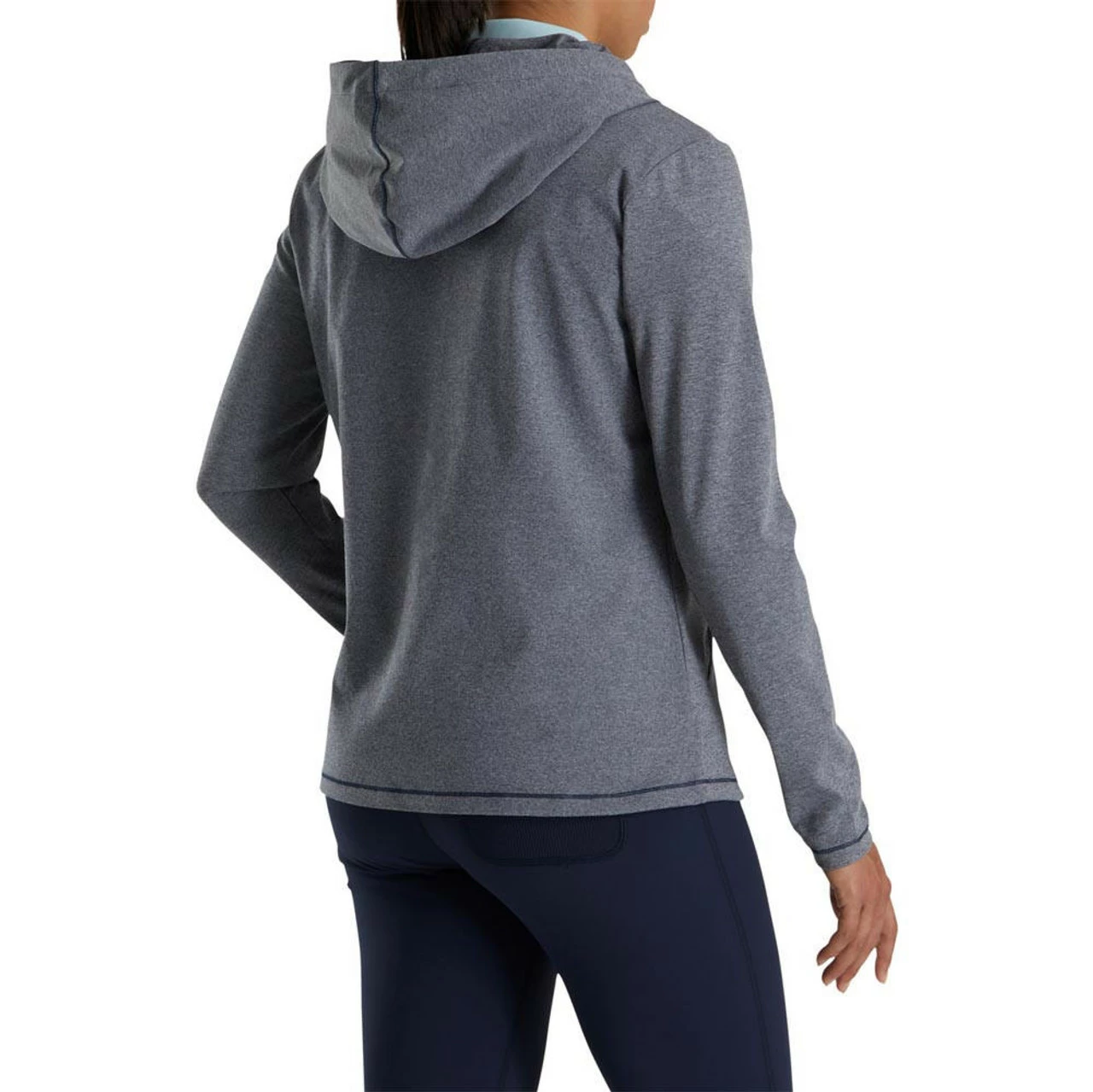 FootJoy Women's Full-Zip Hoodie 8 FootJoy Women's Full-Zip Hoodie - Image 6