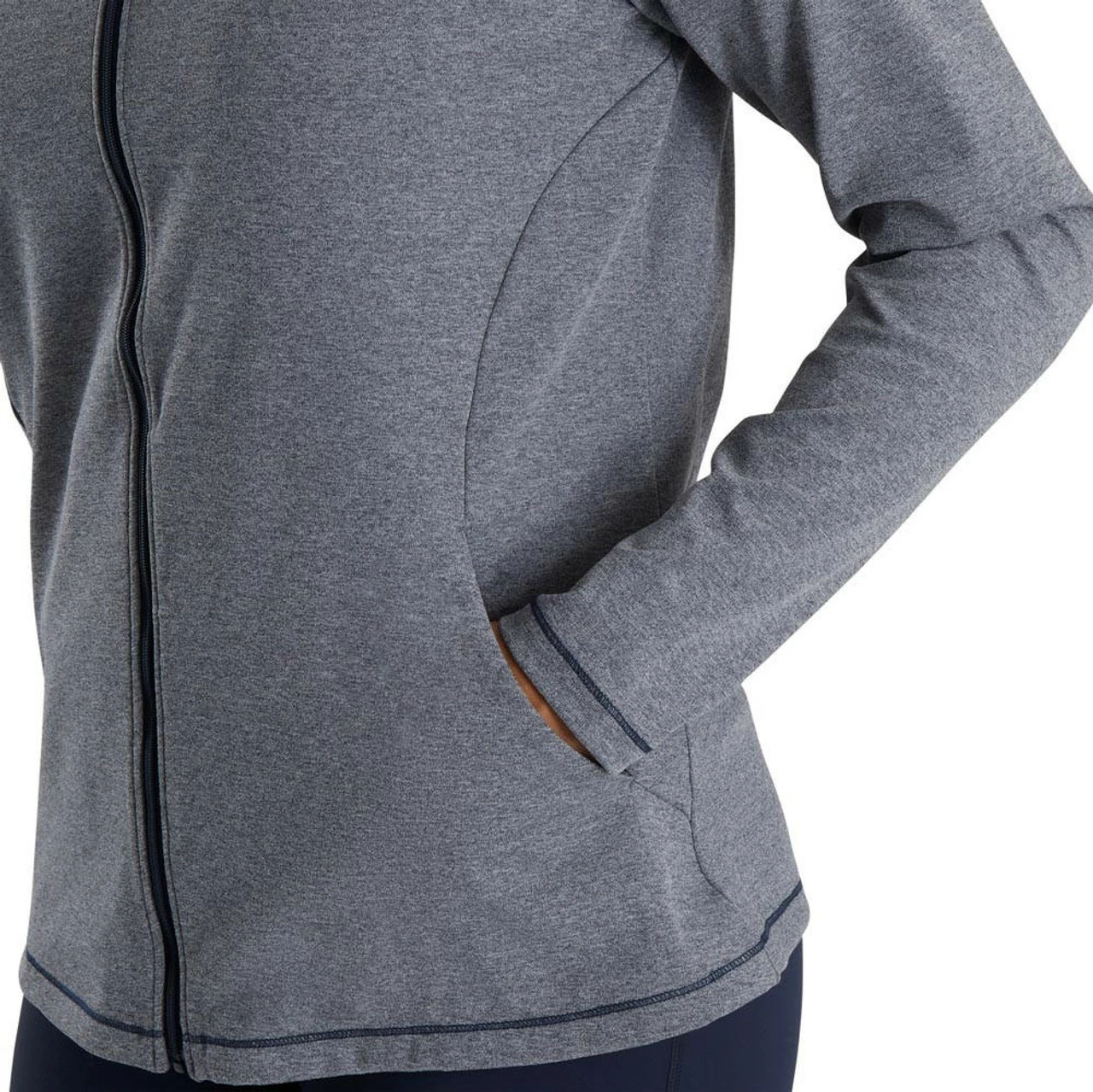 FootJoy Women's Full-Zip Hoodie 10 FootJoy Women's Full-Zip Hoodie - Image 8
