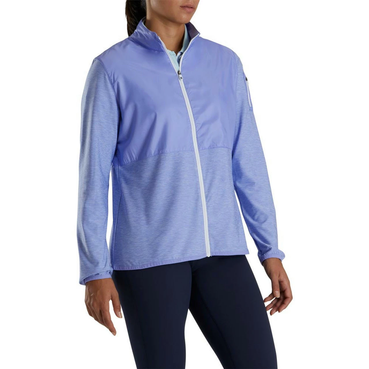 FootJoy Women's Full-Zip Space Dye Mid-Layer 13 FootJoy Women's Full-Zip Space Dye Mid-Layer - Image 11