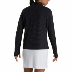 FootJoy Women's Half-Zip Tonal Stripe Mid-Layer 38 FootJoy Women's Half-Zip Tonal Stripe Mid-Layer -Shoes Sales Shop footjoy womens half zip tonal stripe mid layer black 03 25140.1676589912