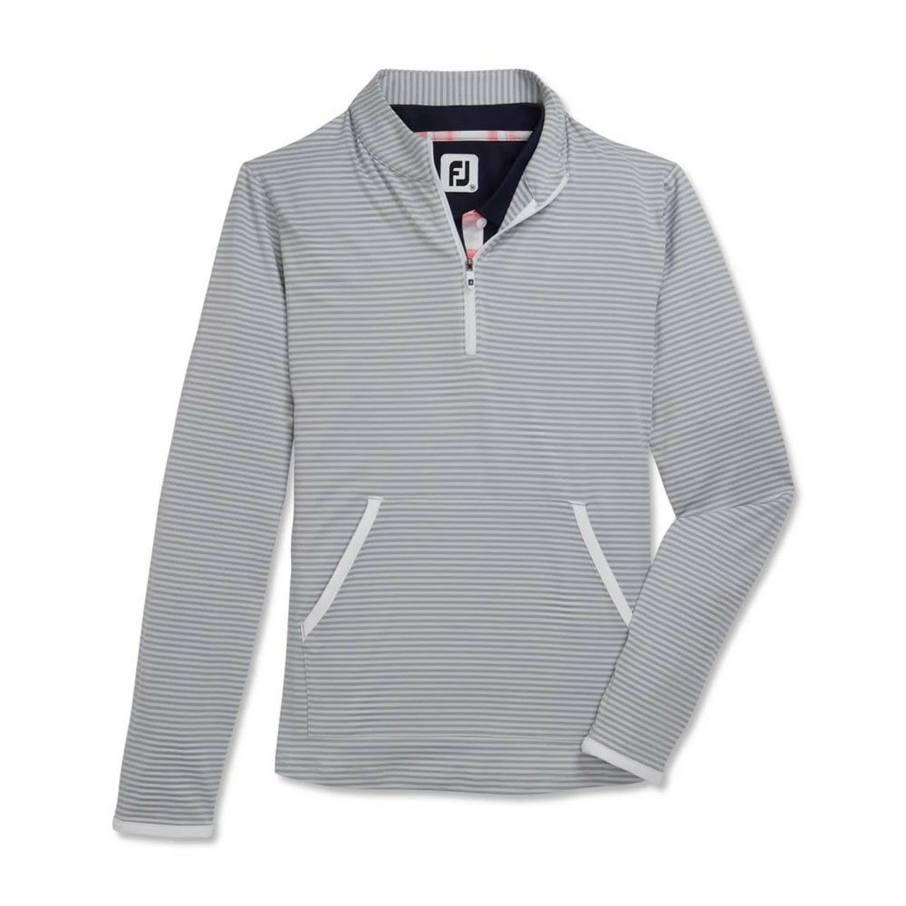 FootJoy Women's Half-Zip Tonal Stripe Mid-Layer 19 FootJoy Women's Half-Zip Tonal Stripe Mid-Layer - Image 17
