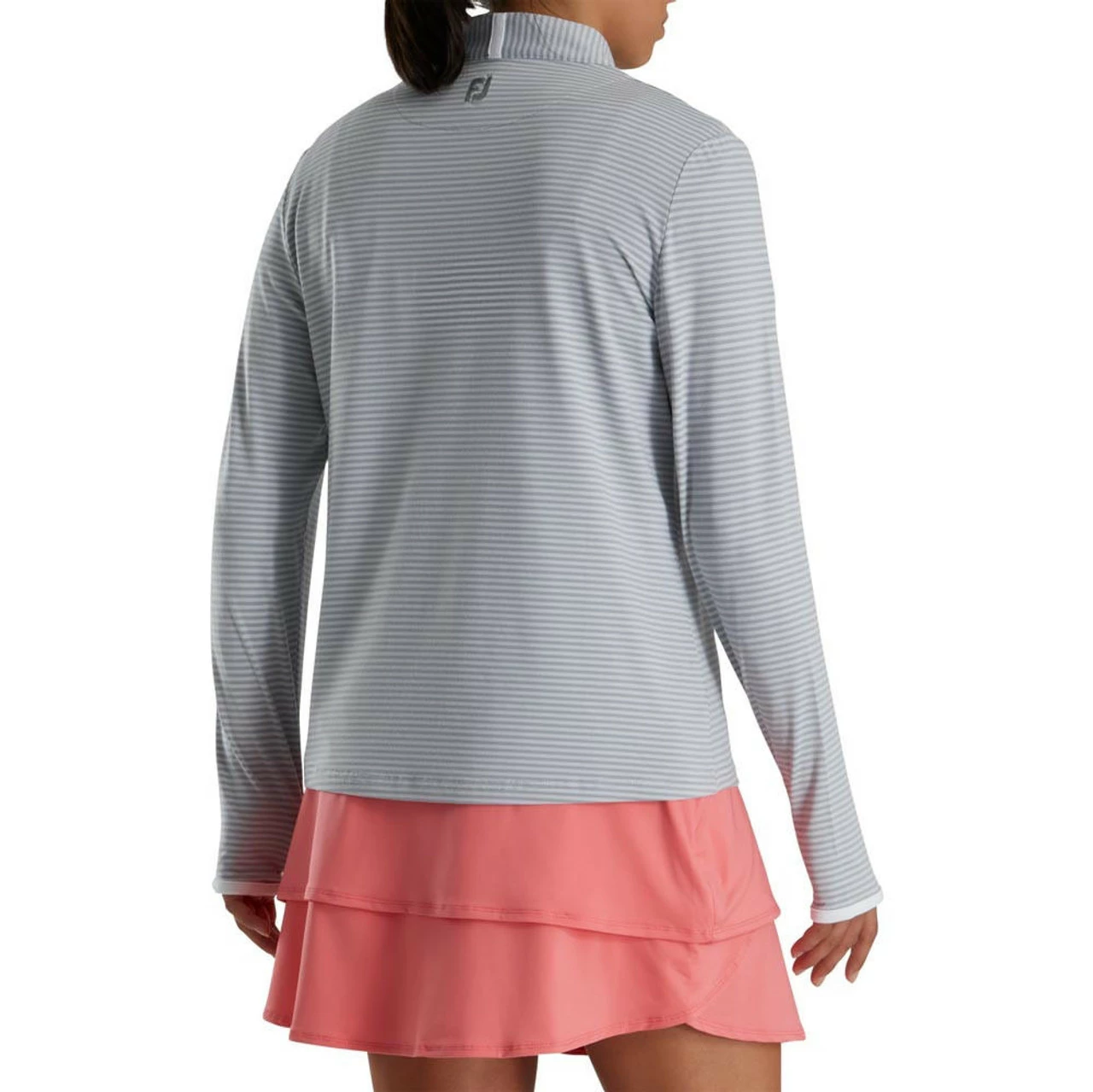 FootJoy Women's Half-Zip Tonal Stripe Mid-Layer 24 FootJoy Women's Half-Zip Tonal Stripe Mid-Layer - Image 22
