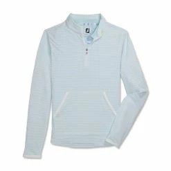 FootJoy Women's Half-Zip Tonal Stripe Mid-Layer 59 FootJoy Women's Half-Zip Tonal Stripe Mid-Layer -Shoes Sales Shop footjoy womens half zip tonal stripe mid layer sky 01 91148.1676592827