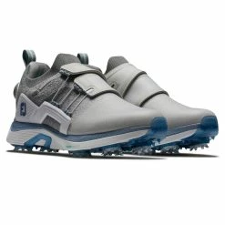 FootJoy Women's Hyperflex BOA Golf Shoes -Shoes Sales Shop footjoy womens hyperflex boa golf shoes grey white blue 05 25156.1677776016