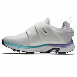FootJoy Women's Hyperflex BOA Golf Shoes -Shoes Sales Shop footjoy womens hyperflex boa golf shoes white purple blue 02 60559.1677776017