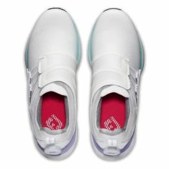FootJoy Women's Hyperflex BOA Golf Shoes -Shoes Sales Shop footjoy womens hyperflex boa golf shoes white purple blue 03 76555.1677776017