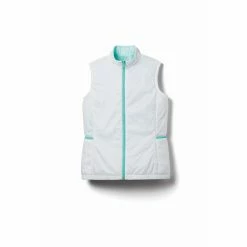 FootJoy Women's Insulated Reversible Vest 8 FootJoy Women's Insulated Reversible Vest -Shoes Sales Shop footjoy womens insulated reversible vest white aquamarine 01 43308.1633109904