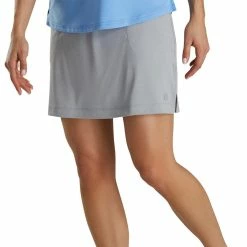 FootJoy Women's Knit Skort -Shoes Sales Shop footjoy womens knit skort heather grey 02 23655.1673900192