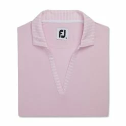 FootJoy Women's Open Placket Sleeveless Polo -Shoes Sales Shop footjoy womens open placket sleeveless polo pink 04 01860.1673285466