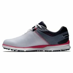 FootJoy Women's Pro SL Sport Golf Shoes -Shoes Sales Shop footjoy womens pro sl sport golf shoes white navy pink 02 29590.1676591549