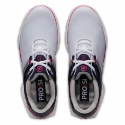 FootJoy Women's Pro SL Sport Golf Shoes -Shoes Sales Shop footjoy womens pro sl sport golf shoes white navy pink 03 30548.1676598836