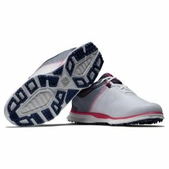 FootJoy Women's Pro SL Sport Golf Shoes -Shoes Sales Shop footjoy womens pro sl sport golf shoes white navy pink 06 46599.1676596004
