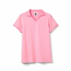 FootJoy Women's Stretch Lisle End On End Open Collar Polo 10 FootJoy Women's Stretch Lisle End On End Open Collar Polo -Shoes Sales Shop footjoy womens stretch lisle end on end open collar polo pink azalea 01 47866.1633379496