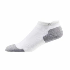 FootJoy Women's TechSof Tour Roll-Tab Sock -Shoes Sales Shop footjoy womens techsof tour roll tab sock white grey 01 60449.1633033104