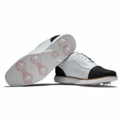 FootJoy Women's Traditions Golf Shoes 73 FootJoy Women's Traditions Golf Shoes -Shoes Sales Shop footjoy womens traditions golf shoes white black 06 36748.1669393186