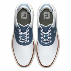 FootJoy Women's Traditions Golf Shoes 40 FootJoy Women's Traditions Golf Shoes -Shoes Sales Shop footjoy womens traditions golf shoes white blue 03 61986.1669393215