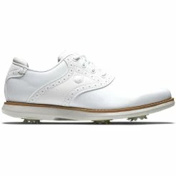 FootJoy Women's Traditions Golf Shoes 44 FootJoy Women's Traditions Golf Shoes -Shoes Sales Shop footjoy womens traditions golf shoes white gray 01 32325.1669392953