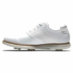FootJoy Women's Traditions Golf Shoes 45 FootJoy Women's Traditions Golf Shoes -Shoes Sales Shop footjoy womens traditions golf shoes white gray 02 66888.1669393026