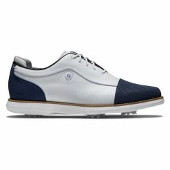 FootJoy Women's Traditions Golf Shoes 56 FootJoy Women's Traditions Golf Shoes -Shoes Sales Shop footjoy womens traditions golf shoes white navy 01 67158.1669392945