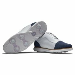 FootJoy Women's Traditions Golf Shoes 61 FootJoy Women's Traditions Golf Shoes -Shoes Sales Shop footjoy womens traditions golf shoes white navy 06 67949.1669393229