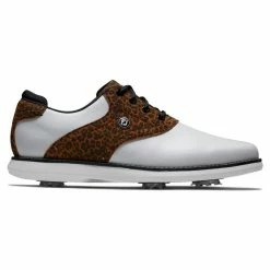 FootJoy Women's Traditions Saddle Golf Shoes -Shoes Sales Shop footjoy womens traditions saddle golf shoes leopard 01 82442.1676581884