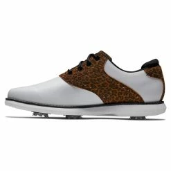 FootJoy Women's Traditions Saddle Golf Shoes -Shoes Sales Shop footjoy womens traditions saddle golf shoes leopard 02 77362.1676593135
