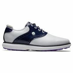 FootJoy Women's Traditions Spikeless Golf Shoes 26 FootJoy Women's Traditions Spikeless Golf Shoes -Shoes Sales Shop footjoy womens traditions spikeless golf shoes white navy 01 67765.1676581101