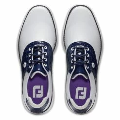 FootJoy Women's Traditions Spikeless Golf Shoes 28 FootJoy Women's Traditions Spikeless Golf Shoes -Shoes Sales Shop footjoy womens traditions spikeless golf shoes white navy 03 92365.1676592664