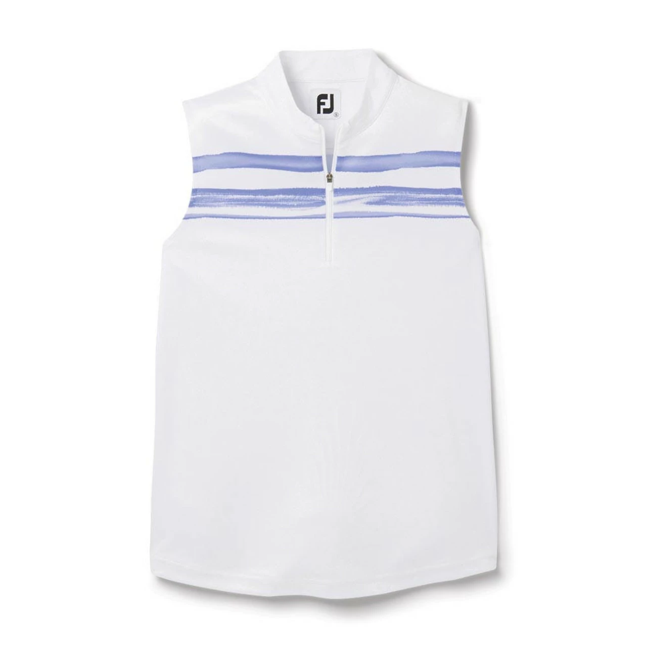 FootJoy Women's Watercolor Block Sleeveless Polo 11 FootJoy Women's Watercolor Block Sleeveless Polo - Image 9