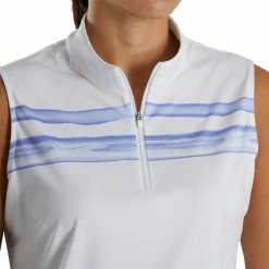 FootJoy Women's Watercolor Block Sleeveless Polo 33 FootJoy Women's Watercolor Block Sleeveless Polo -Shoes Sales Shop footjoy womens watercolor block sleeveless polo white violet 04 53229.1676597864