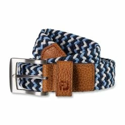 FootJoy Woven Belt 9 FootJoy Woven Belt -Shoes Sales Shop footjoy woven belt navy light blue white 01 91938.1635363456