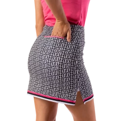 Golftini Women's Ebb And Flow Pull-On Tech Skort