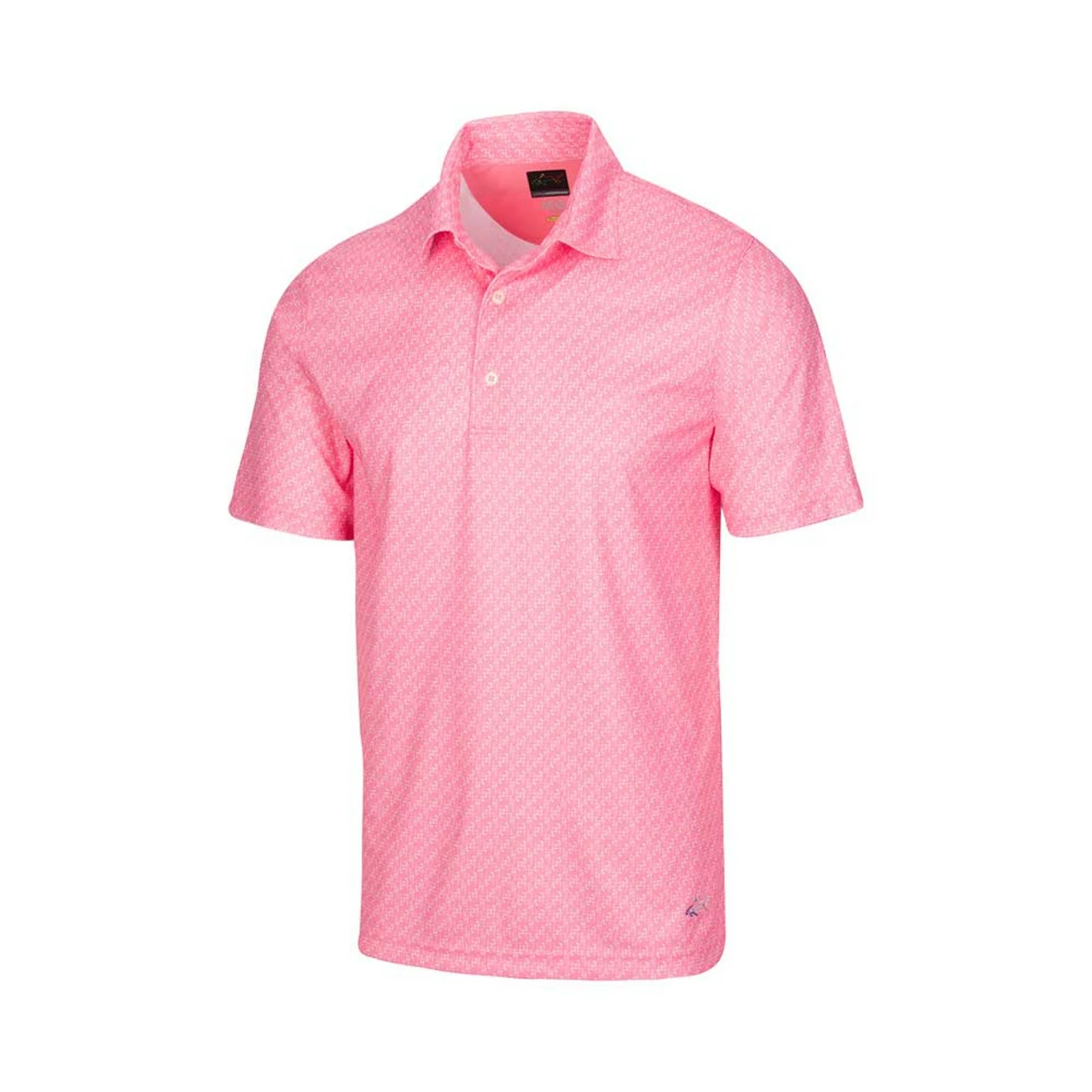 Greg Norman ML75 Microlux Iron Print Polo 7 Greg Norman ML75 Microlux Iron Print Polo - Image 5