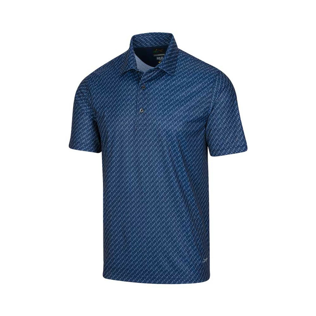 Greg Norman ML75 Microlux Iron Print Polo 4 Greg Norman ML75 Microlux Iron Print Polo - Image 2