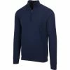 Greg Norman Performance Blend Lined 1/4 Zip Wind Sweater -Shoes Sales Shop greg norman performance blend lined 1 4 zip wind sweater navy 01 36483.1659043397