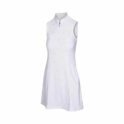 Greg Norman Women's Flare Sleeveless Zip Dress -Shoes Sales Shop greg norman womens flare sleeveless zip dress white 01 77373.1644419993