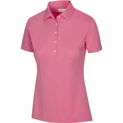 Greg Norman Women's Freedom Micro Pique Short Sleeve Polo -Shoes Sales Shop greg norman womens freedom micro pique short sleeve polo coral guava 01 03959.1659043413