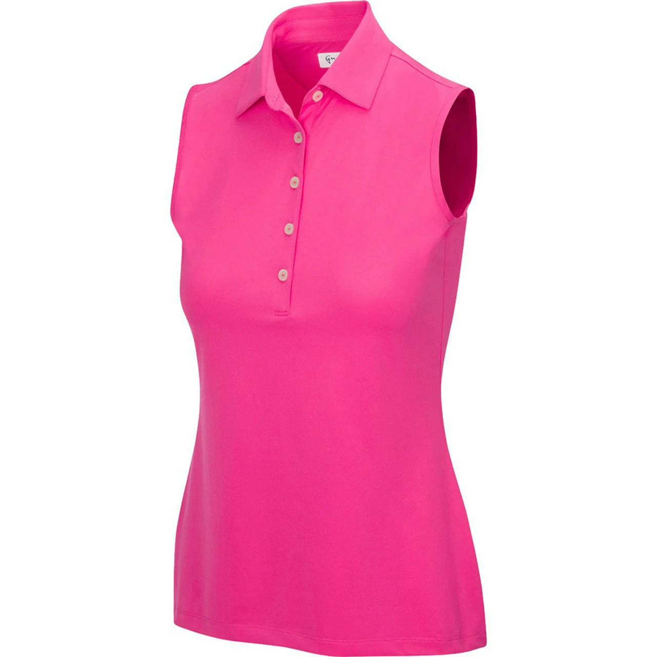 Greg Norman Women's Freedom Micro Pique Sleeveless Polo 7 Greg Norman Women's Freedom Micro Pique Sleeveless Polo - Image 5